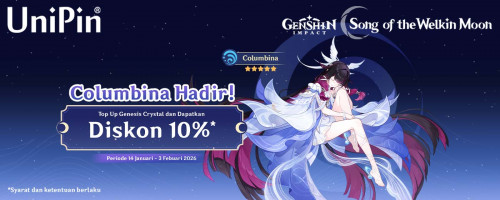 Genshin Impact Candra IV - Columbina Hadir!